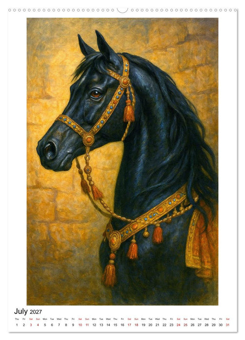 Enjoy Arabian Horses (CALVENDO Premium-Calendar 2027)