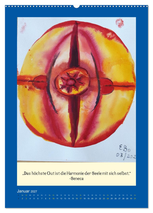 Ur-Verbundenheit - Bilder für die Seele (CALVENDO Wandkalender 2027)