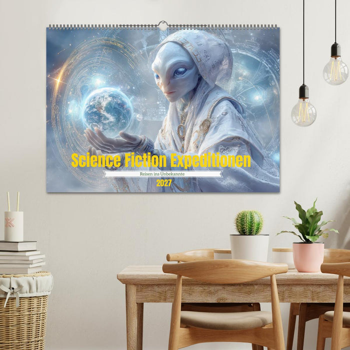 Science Fiction Expeditionen - Reisen ins Unbekannte (CALVENDO Wandkalender 2027)