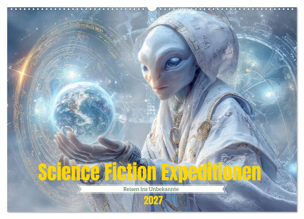 Science Fiction Expeditionen - Reisen ins Unbekannte (CALVENDO Wandkalender 2027)