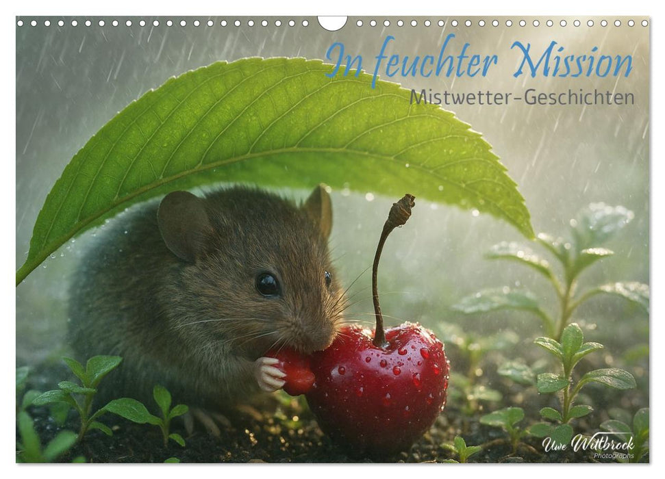 In feuchter Mission - Mistwetter Geschichten (CALVENDO Wandkalender 2027)