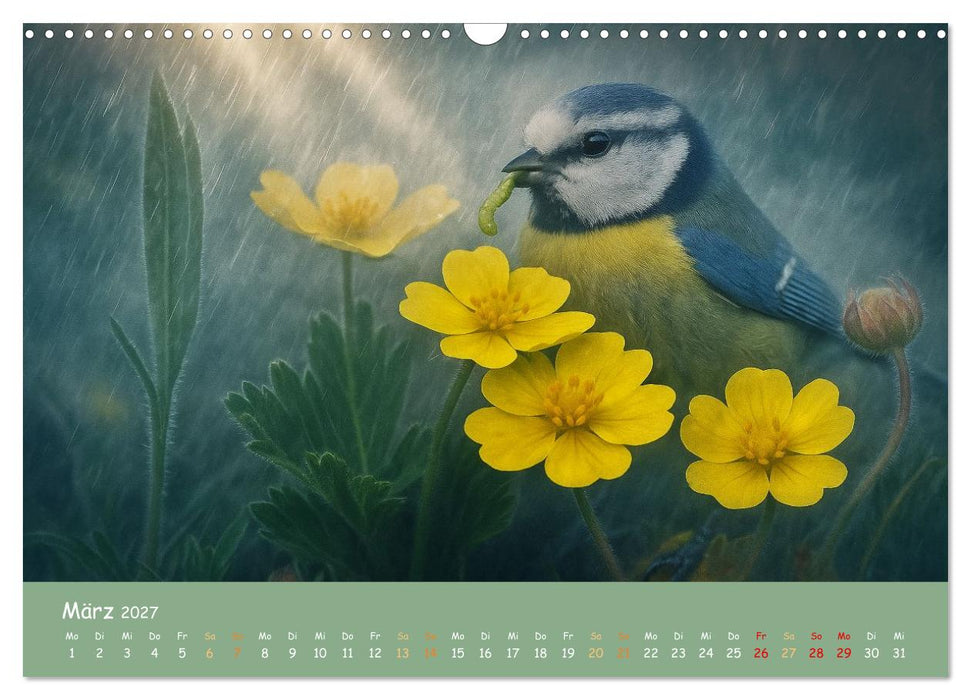 In feuchter Mission - Mistwetter Geschichten (CALVENDO Wandkalender 2027)
