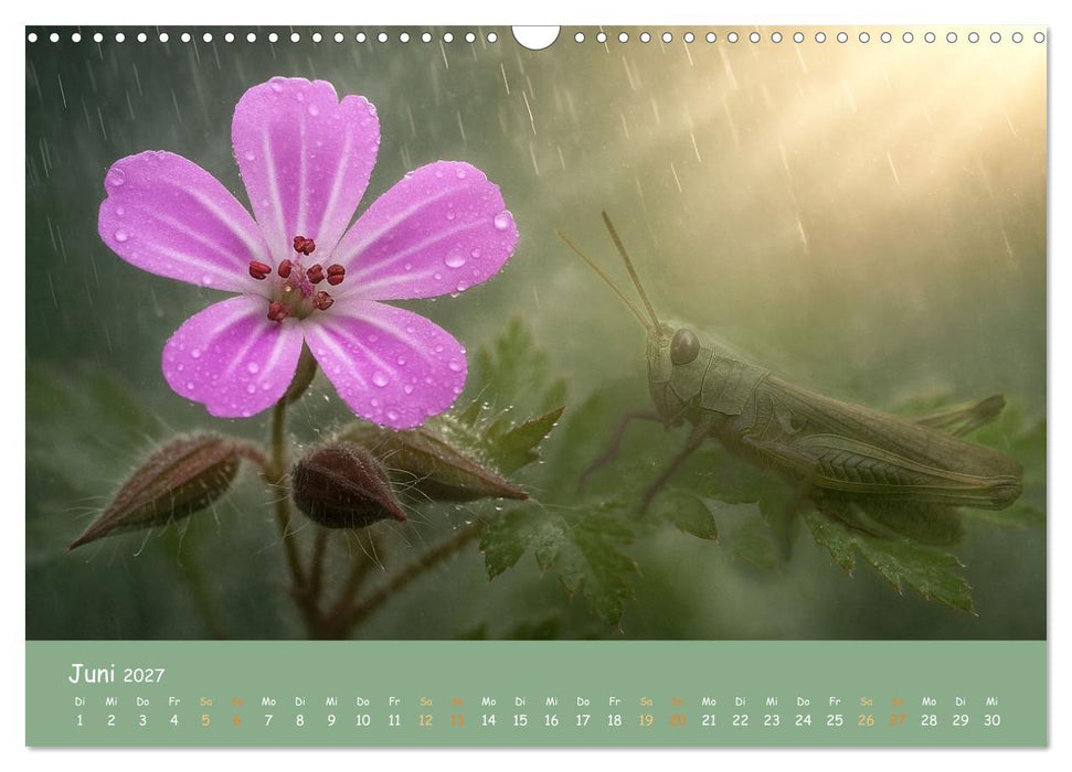 In feuchter Mission - Mistwetter Geschichten (CALVENDO Wandkalender 2027)