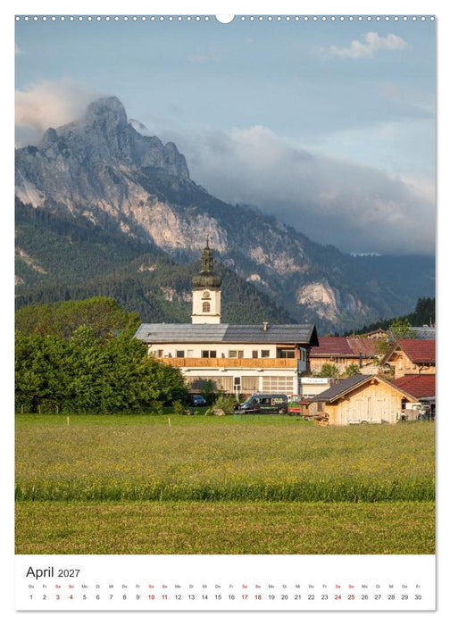 Bergsommer im Tannheimer Tal (CALVENDO Premium Wandkalender 2027)