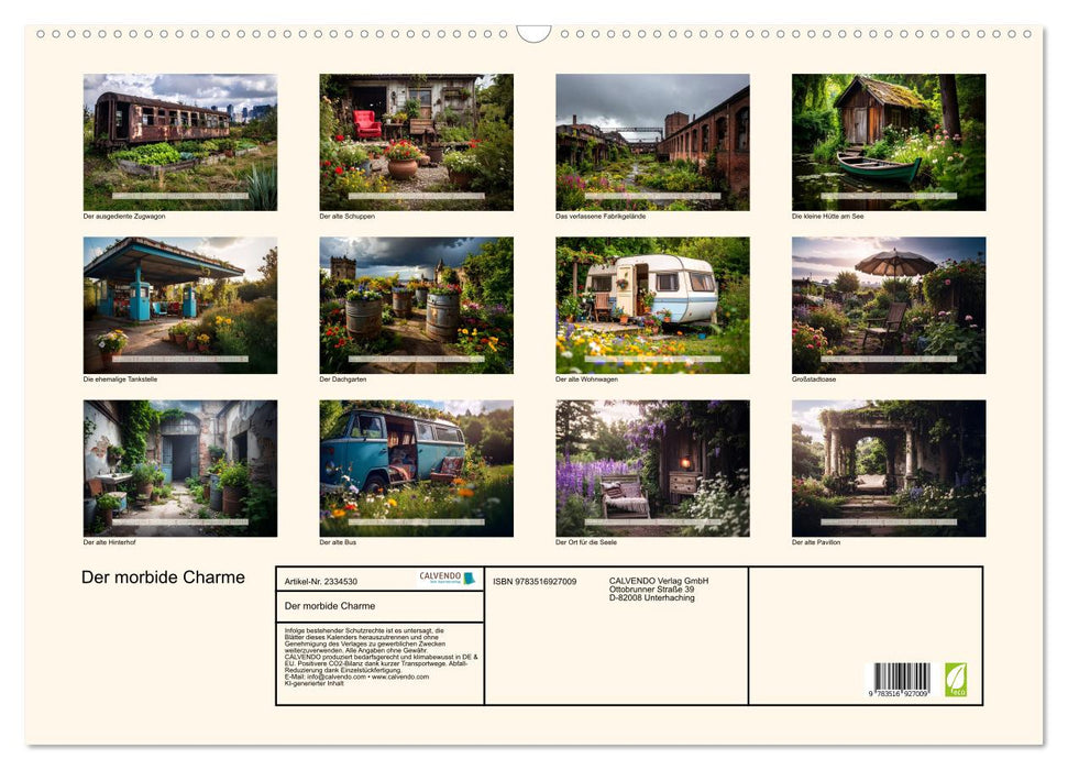 Der morbide Charme (CALVENDO Wandkalender 2027)
