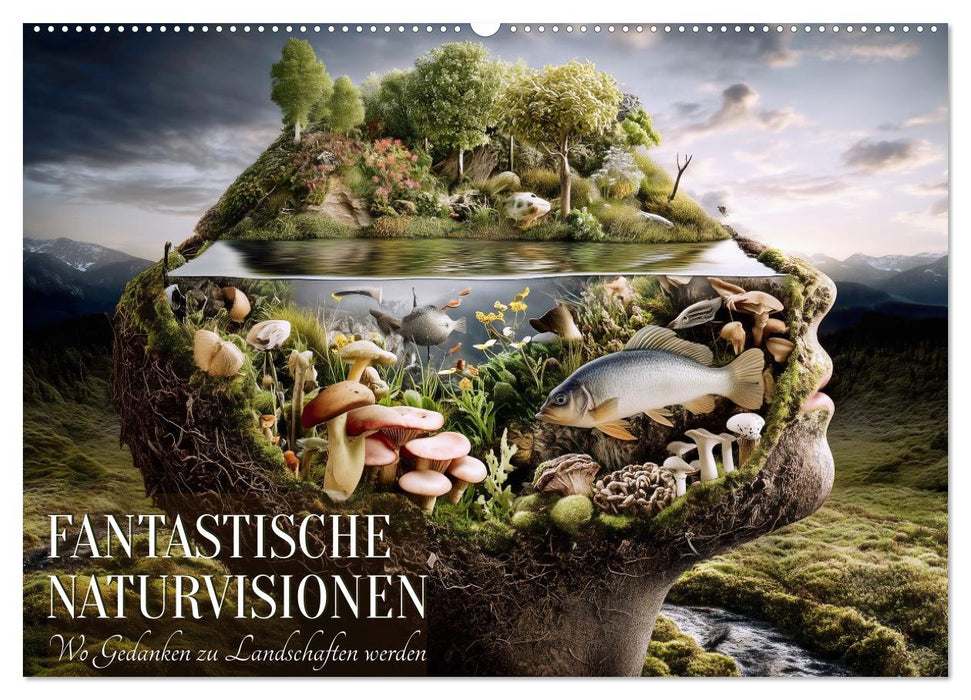 Fantastische Naturvisionen. Wo Gedanken zu Landschaften werden (CALVENDO Wandkalender 2027)