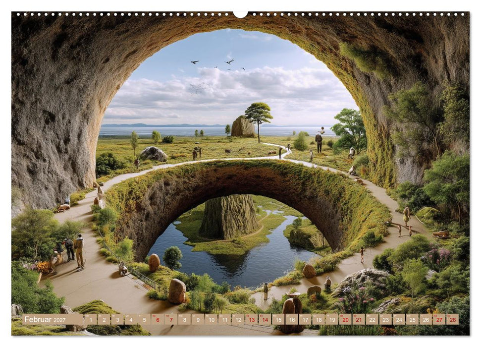 Fantastische Naturvisionen. Wo Gedanken zu Landschaften werden (CALVENDO Wandkalender 2027)