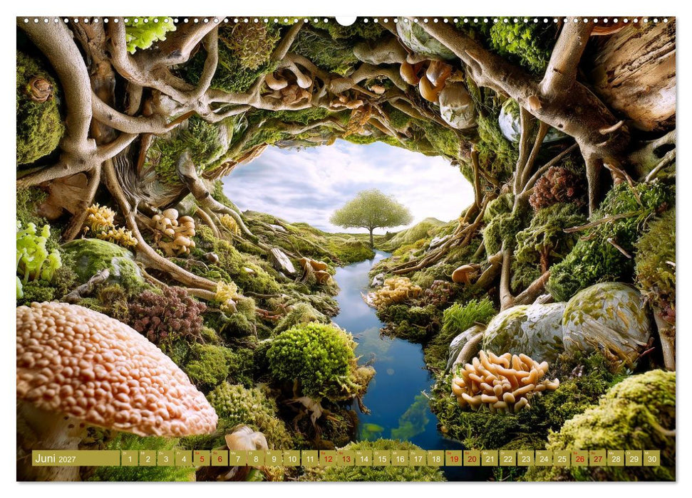 Fantastische Naturvisionen. Wo Gedanken zu Landschaften werden (CALVENDO Wandkalender 2027)