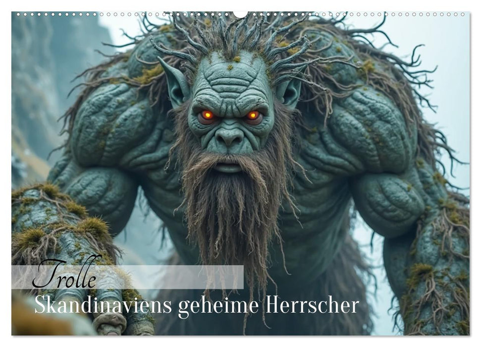 Trolle - Skandinaviens geheime Herrscher (CALVENDO Wandkalender 2027)