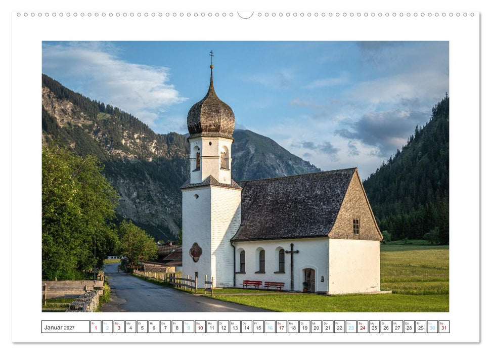 Tiroler Hochtal (CALVENDO Premium Wandkalender 2027)