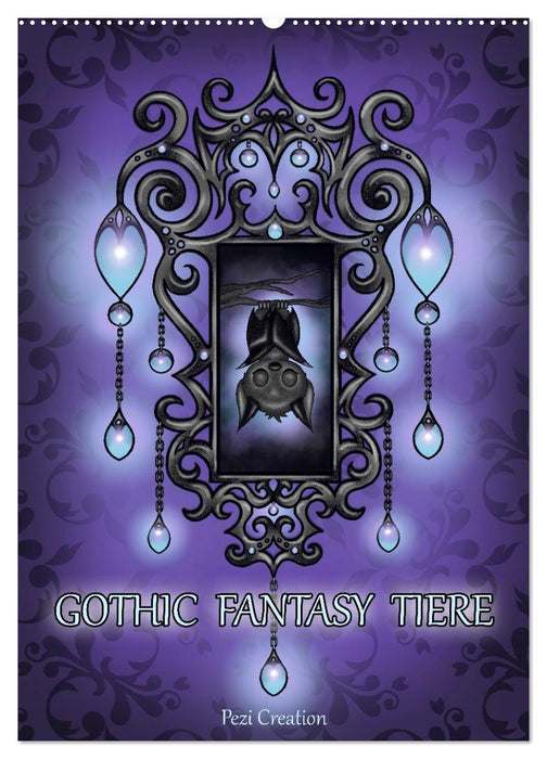 Gothic Fantasy Tiere (CALVENDO Wandkalender 2027)