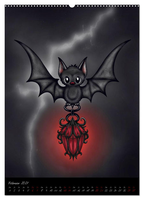 Gothic Fantasy Tiere (CALVENDO Wandkalender 2027)