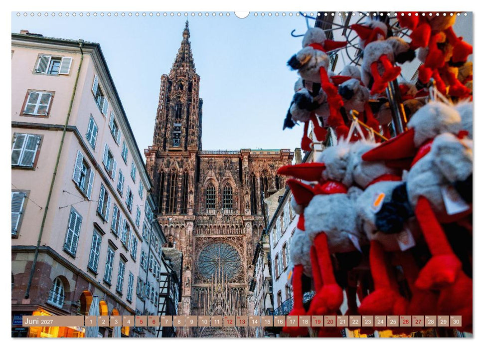 Strasbourg. Europa trifft Elsass: Architektur und Atmosphäre (CALVENDO Premium Wandkalender 2027)
