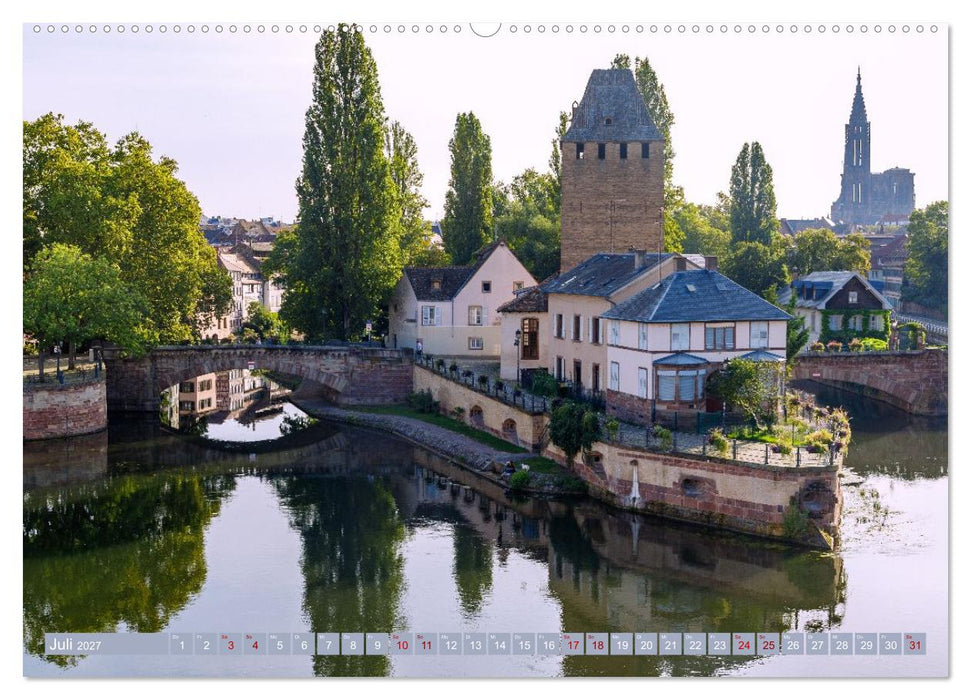 Strasbourg. Europa trifft Elsass: Architektur und Atmosphäre (CALVENDO Premium Wandkalender 2027)
