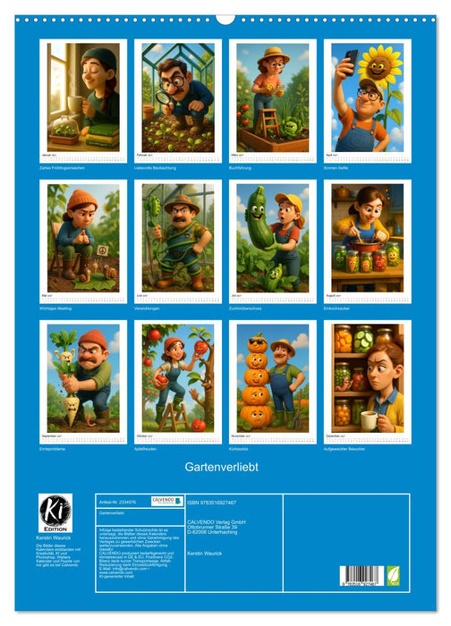 Gartenverliebt (CALVENDO Wandkalender 2027)