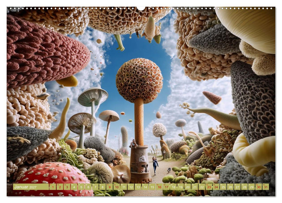 Fantastische Naturvisionen. Wo Gedanken zu Landschaften werden (CALVENDO Premium Wandkalender 2027)