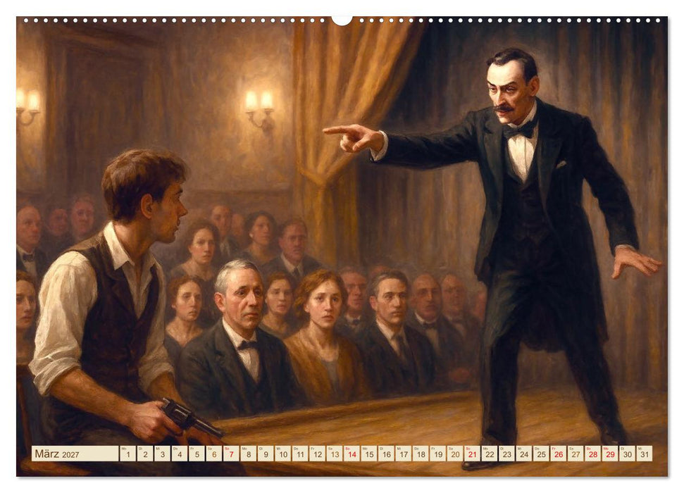 Thomas Mann. Sein Leben, seine Werke (CALVENDO Wandkalender 2027)
