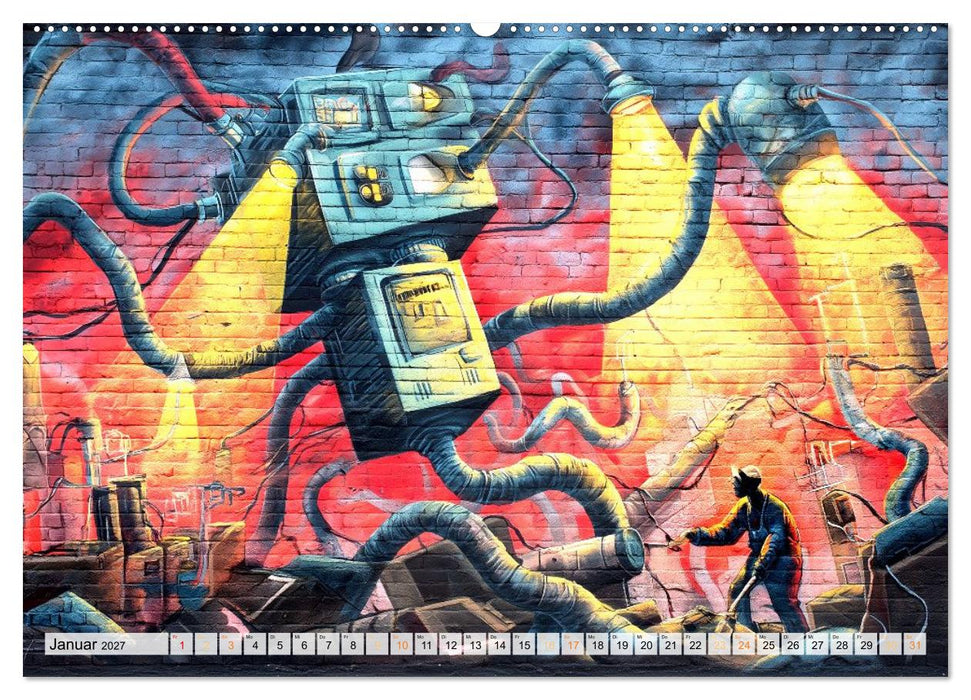 Urbanes Stadtgeflüster (CALVENDO Wandkalender 2027)