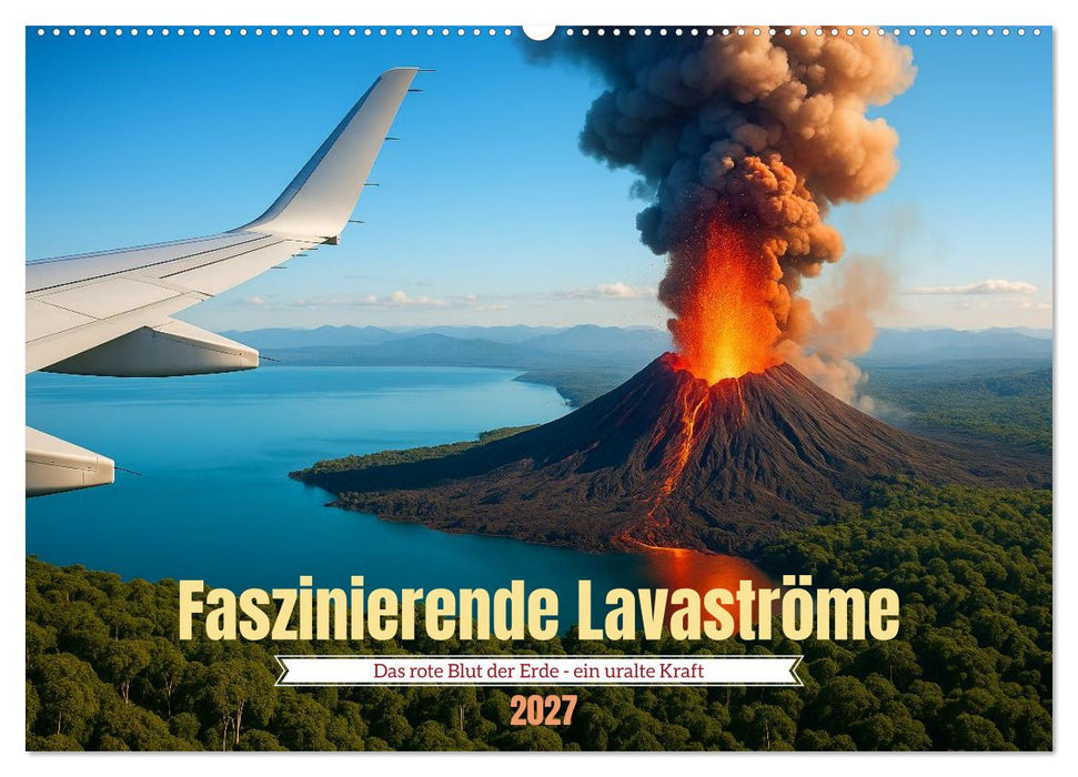 Faszinierende Lavaströme (CALVENDO Wandkalender 2027)