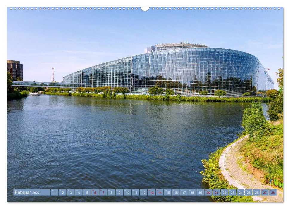 Städtejuwelen Nordfrankreichs. Architektur, Kunst und Flair vom Elsass zur Normandie (CALVENDO Wandkalender 2027)