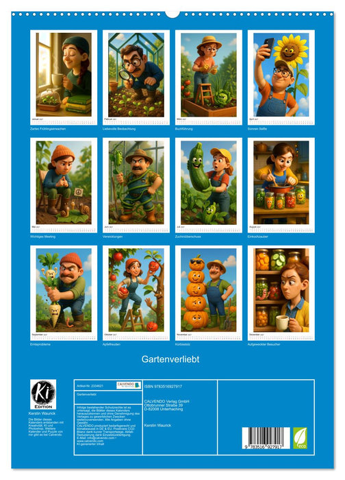Gartenverliebt (CALVENDO Premium Wandkalender 2027)