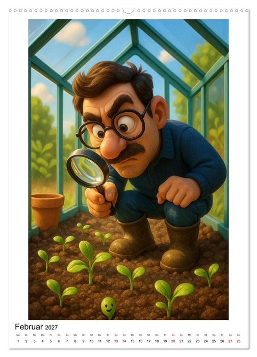 Gartenverliebt (CALVENDO Premium Wandkalender 2027)