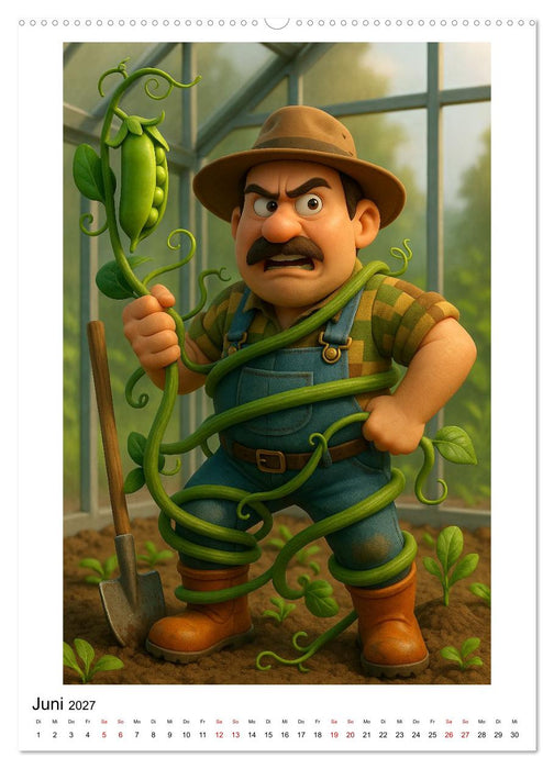 Gartenverliebt (CALVENDO Premium Wandkalender 2027)