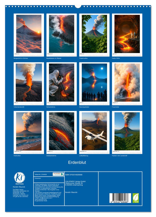 Erdenblut (CALVENDO Premium Wandkalender 2027)