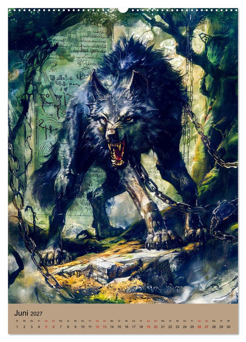 Wikinger - Mythologie - Götter, Runen und Legenden (CALVENDO Wandkalender 2027)