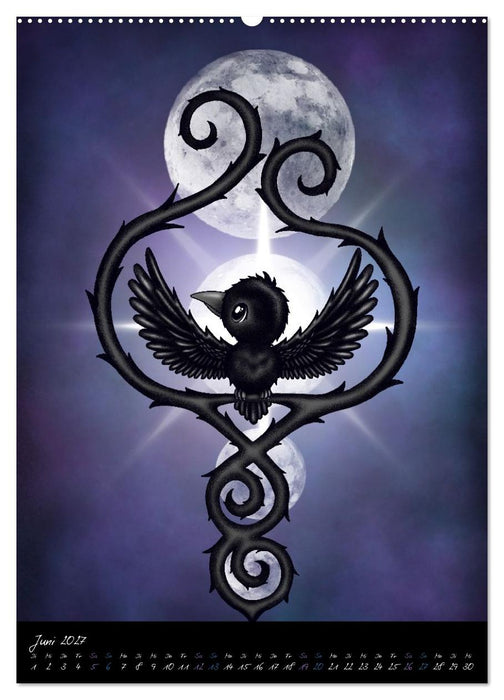 Gothic Fantasy Tiere (CALVENDO Premium Wandkalender 2027)