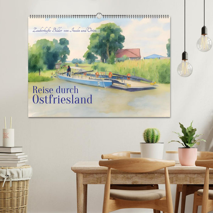 Reise durch Ostfriesland (CALVENDO Wandkalender 2027)