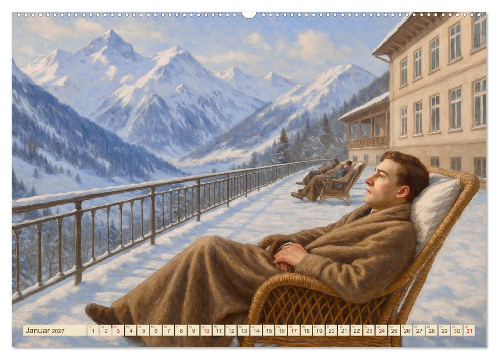 Thomas Mann. Sein Leben, seine Werke (CALVENDO Premium Wandkalender 2027)