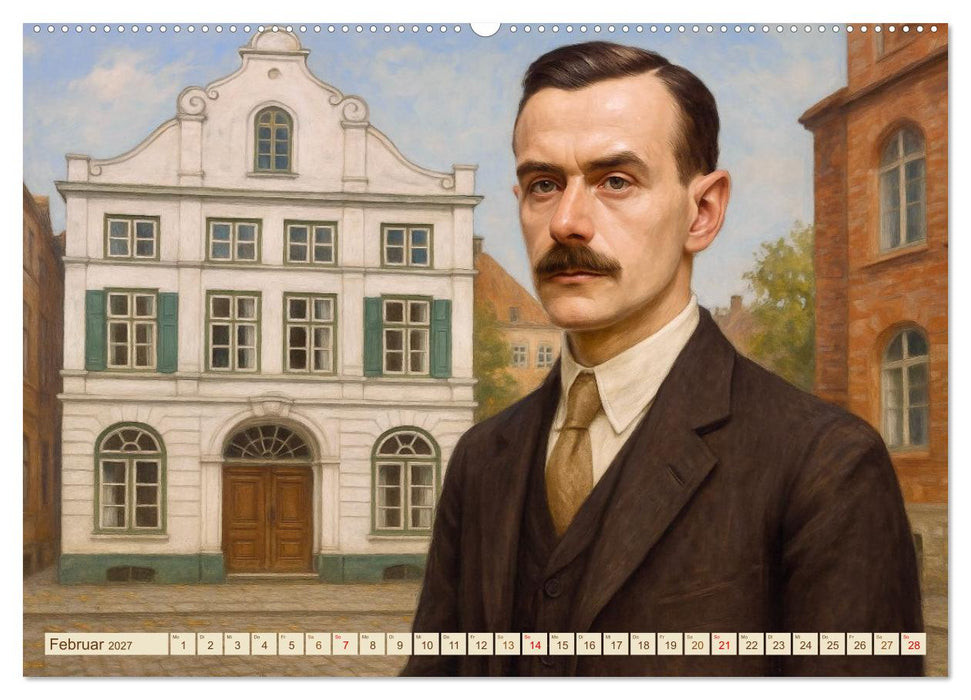 Thomas Mann. Sein Leben, seine Werke (CALVENDO Premium Wandkalender 2027)