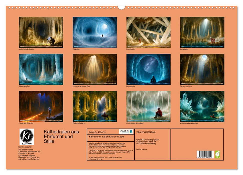 Kathedralen aus Ehrfurcht und Stille (CALVENDO Wandkalender 2027)