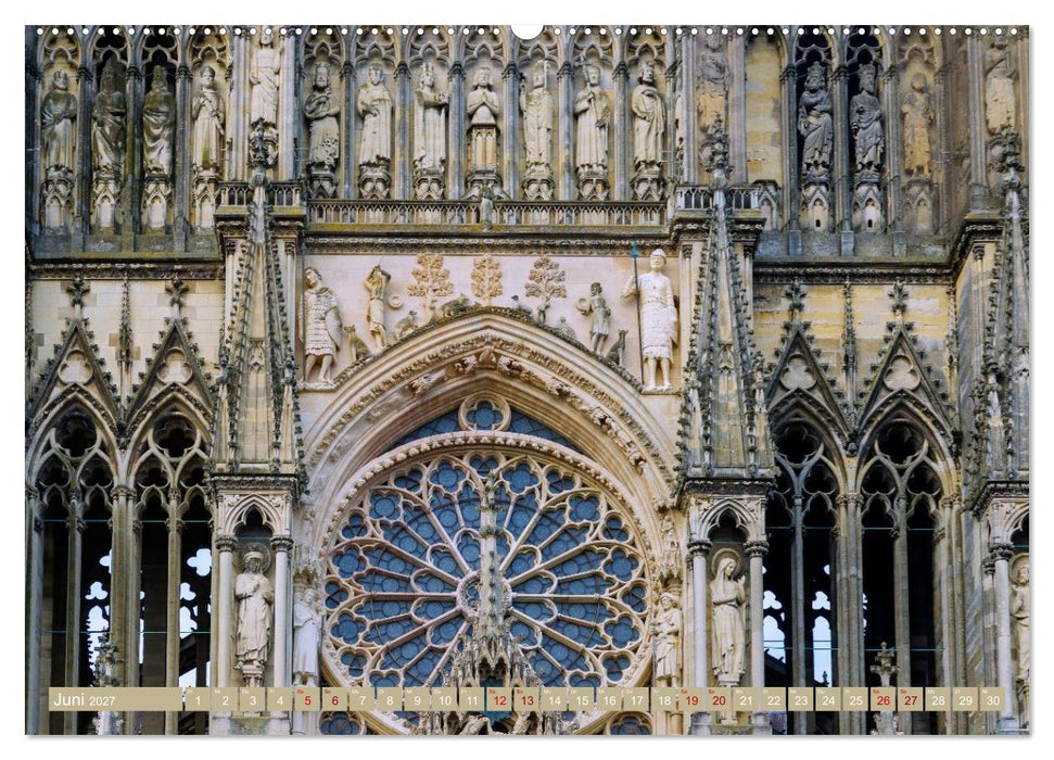 Städtejuwelen Nordfrankreichs. Architektur, Kunst und Flair vom Elsass zur Normandie (CALVENDO Premium Wandkalender 2027)