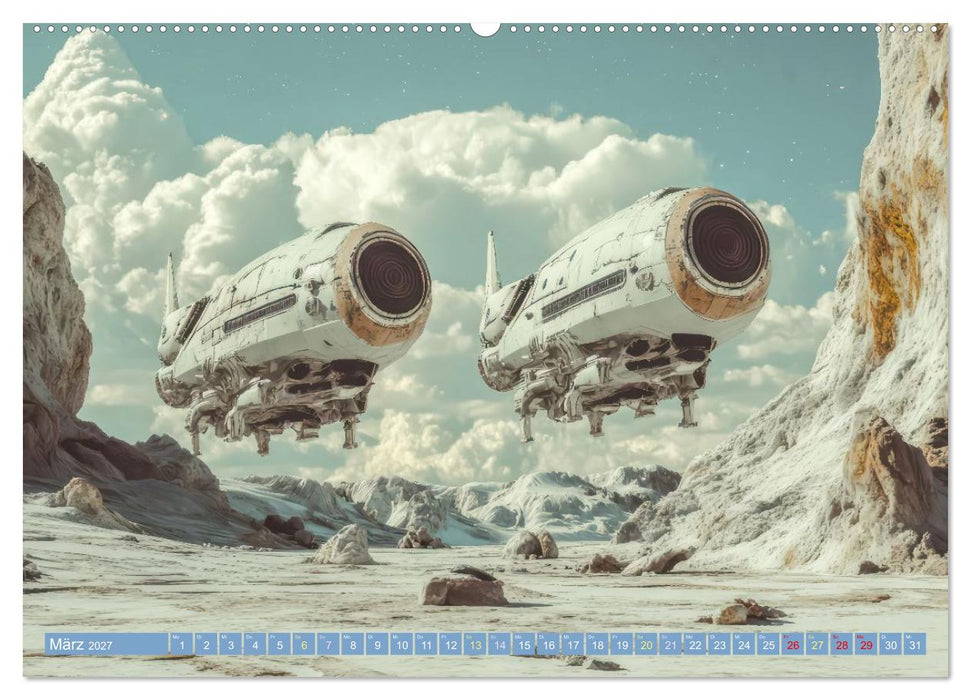 Science Fiction - Fremdartige Völker und deren Spuren (CALVENDO Wandkalender 2027)
