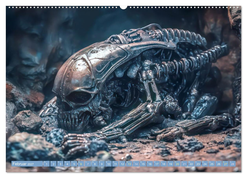 Science Fiction - Fremdartige Völker und deren Spuren (CALVENDO Premium Wandkalender 2027)