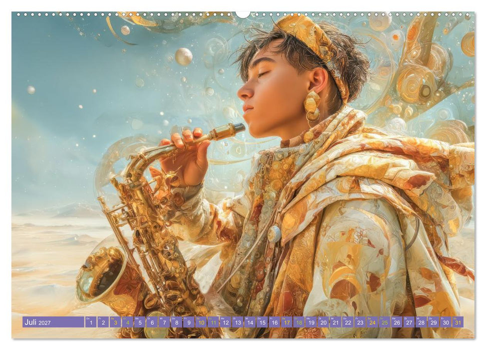 Eine Liebe zur Musik - Musikanten (CALVENDO Premium Wandkalender 2027)