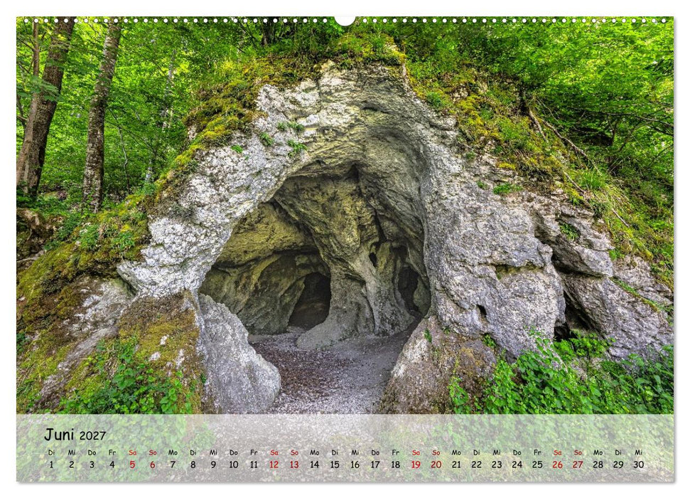 Im Donautal zwischen Beuron und Sigmaringen (CALVENDO Wandkalender 2027)
