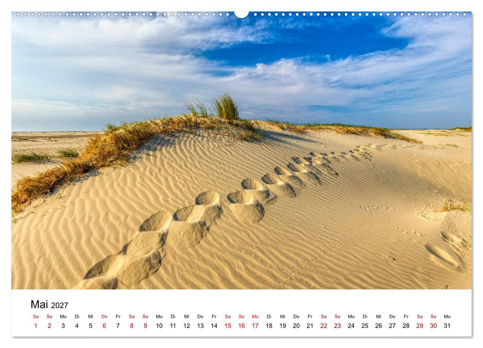 Insel Borkum - Ein Jahr zwischen Wind und Wellen (CALVENDO Wandkalender 2027)