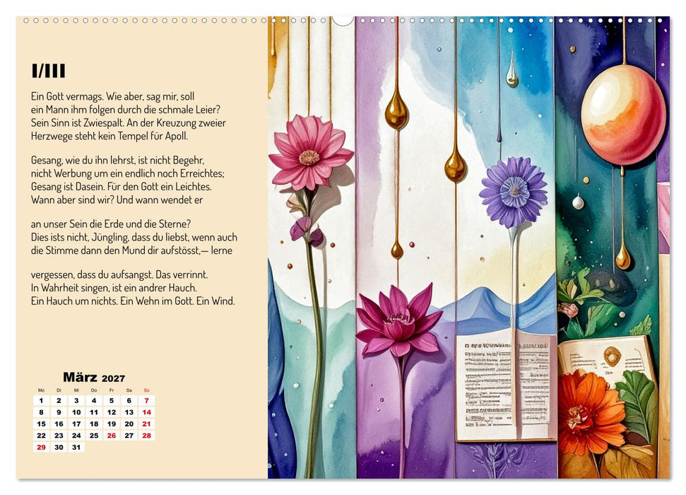 Orpheus' Leier (CALVENDO Wandkalender 2027)