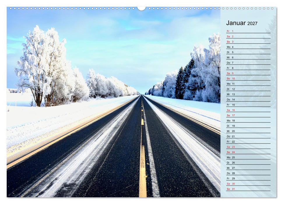 Friedliche Einsamkeit: Natur in ihrer stillen Pracht (CALVENDO Wandkalender 2027)