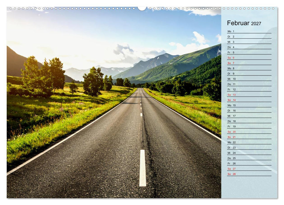 Friedliche Einsamkeit: Natur in ihrer stillen Pracht (CALVENDO Wandkalender 2027)