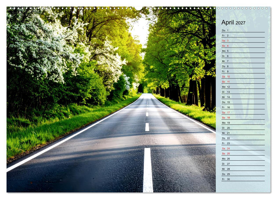 Friedliche Einsamkeit: Natur in ihrer stillen Pracht (CALVENDO Wandkalender 2027)