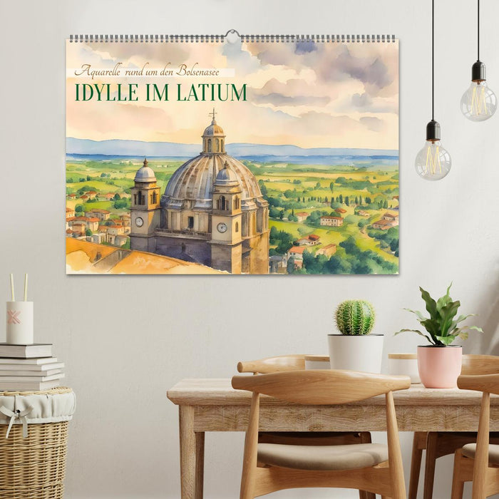 Idylle im Latium (CALVENDO Wandkalender 2027)