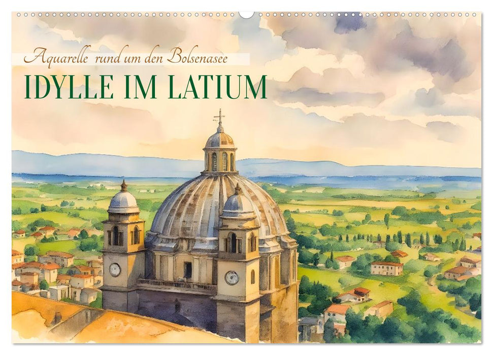 Idylle im Latium (CALVENDO Wandkalender 2027)