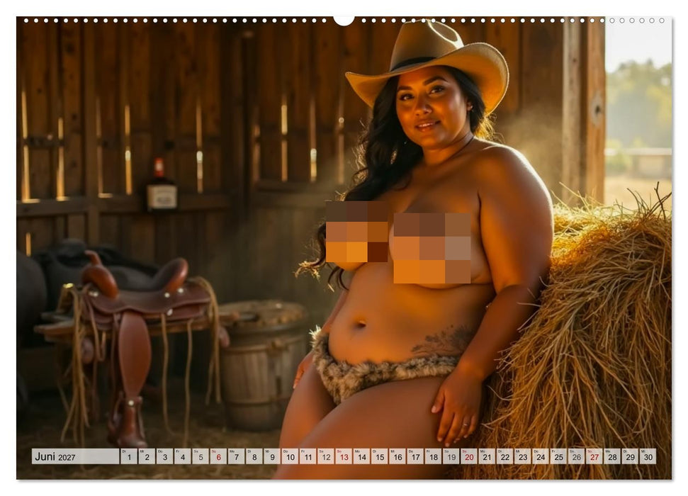Spicy Fantasy - Cosplay, Kurven und nackte Haut (CALVENDO Premium Wandkalender 2027)