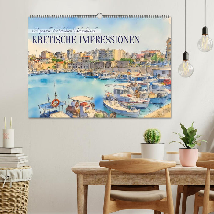 Kretische Impressionen (CALVENDO Wandkalender 2027)
