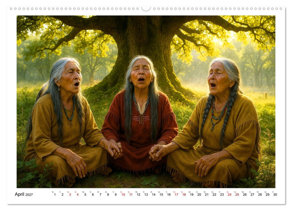 Spirituelle indianische Reise (CALVENDO Wandkalender 2027)