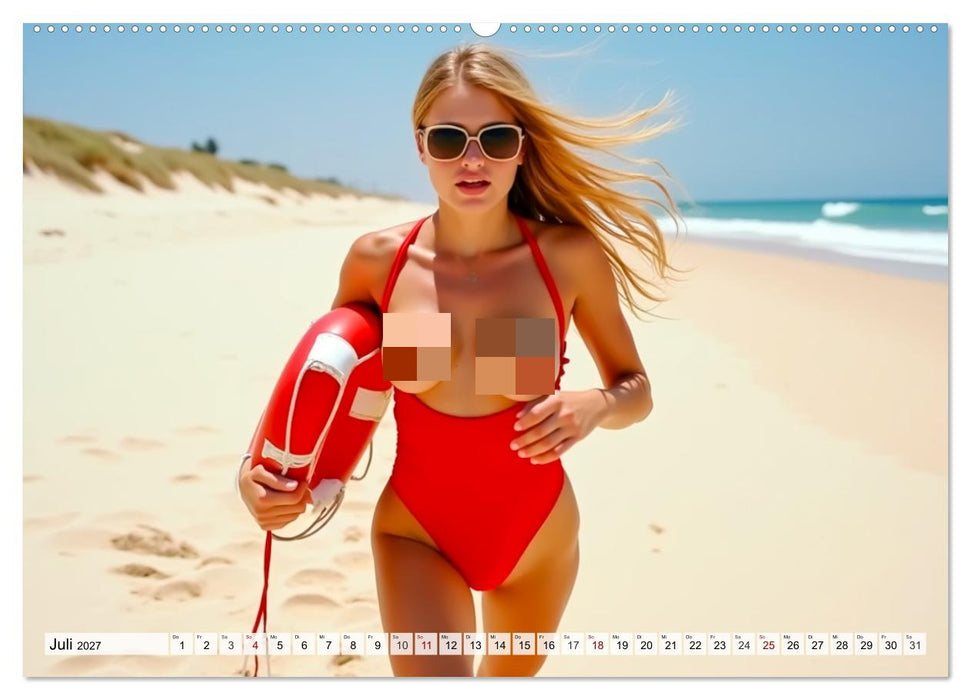 Spicy Flashbacks – Die 90er, schrill, bunt und unzensiert (CALVENDO Premium Wandkalender 2027)